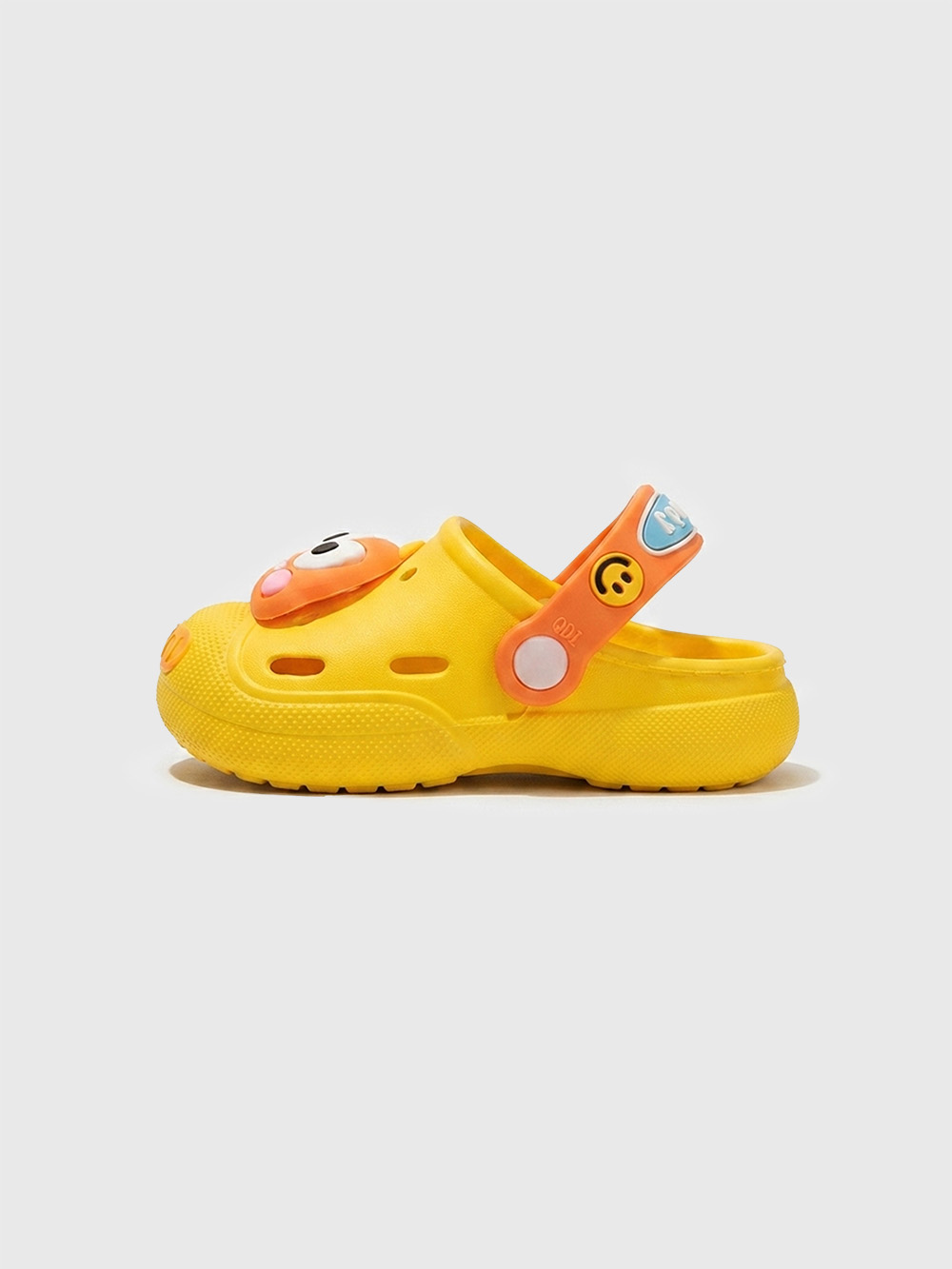 KiddoBounce Dino EVA Clogs Yellow - Q01
